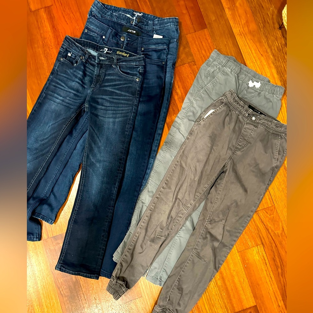 5 Boys Jeans / Joggers Size 14 - Joe’s , 7 MankInd and Cat&Jack